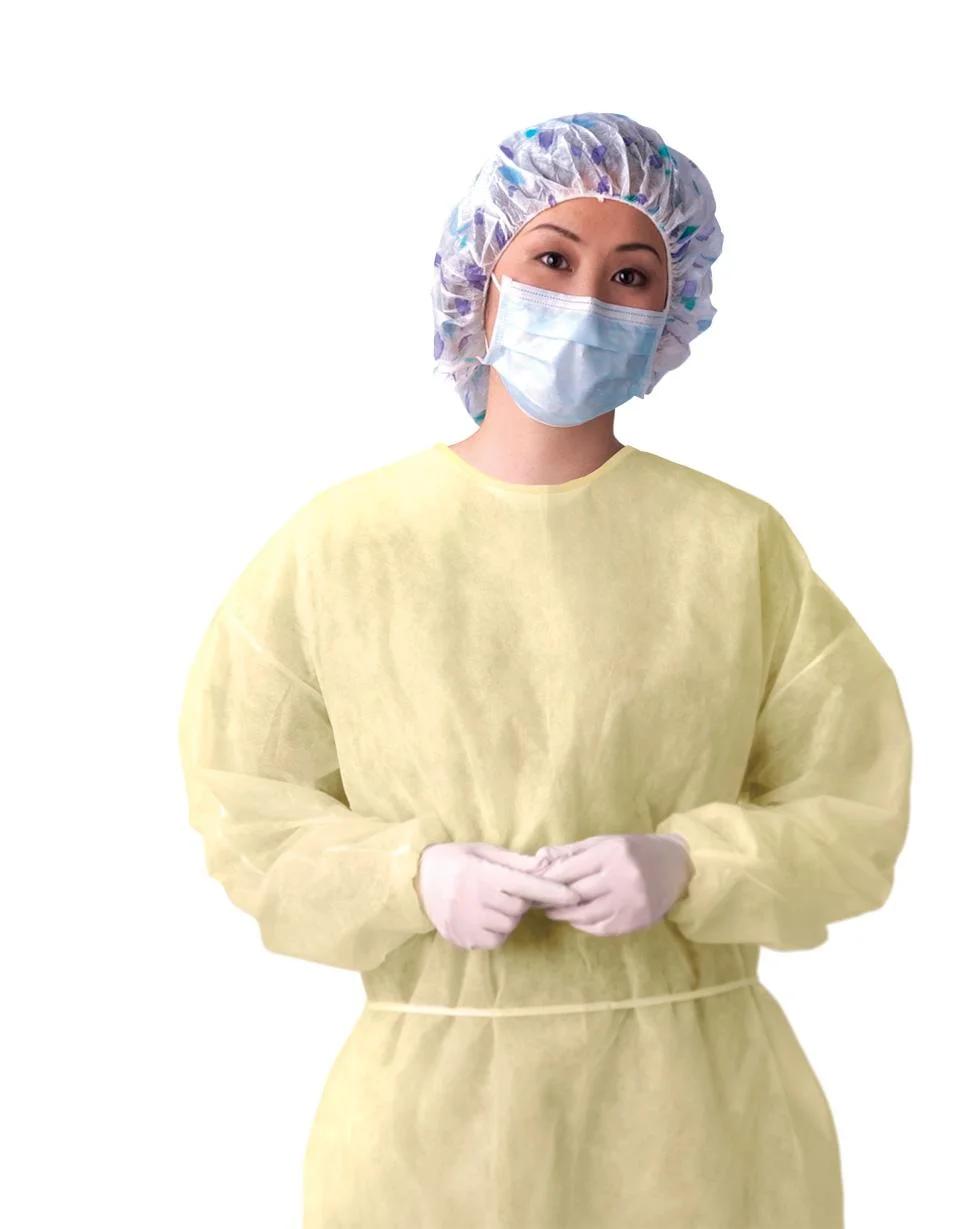 Steriler Surgical Gown Tie-Back Surgical Gown Nonwoven PP Surgical Gown