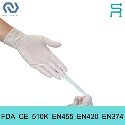 FDA CE Powder Free Disposable Latex Gloves