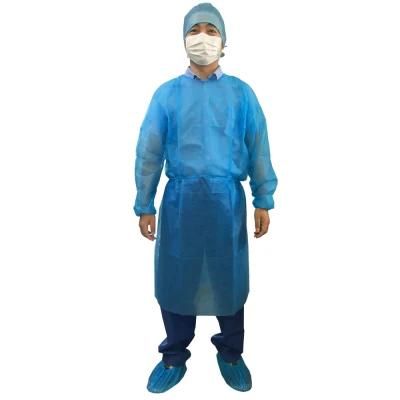 Hot Nurse Apron Uniform Disposable Medical Surgical Gown/Doctor Gown Isolation Gown with CE ISO