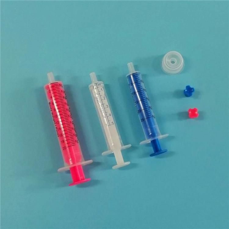 Medical Medicine Disposable Oral Syringe with Adapter