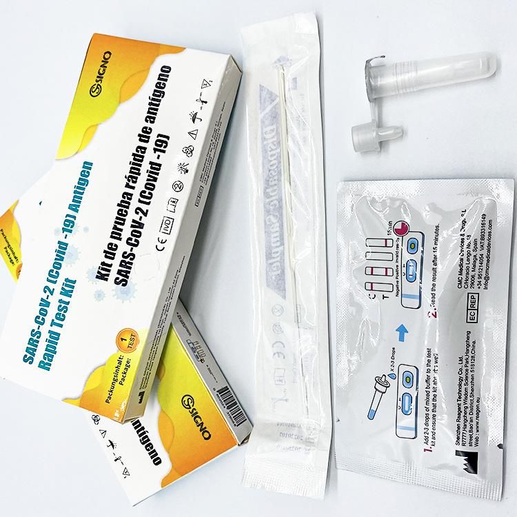 Hot Selling Signo Rapid Antigen Test Kit Nasal Swab Self Test Kit
