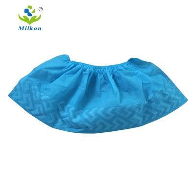 PE Shoe Cover Plastic Eco-Friendly Industry Blue Care Cleanroom Protection China Medical Disposable Bags Shoes Cover