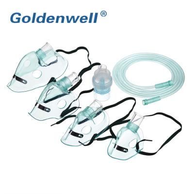 Hospital Grade Disposable 360 Degree Swivel Oxygen Dehp Free Nebulizer Mask