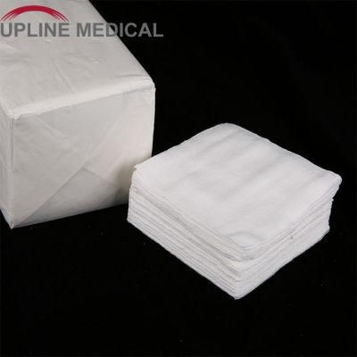 Medical 70% Viscose 4-Ply Non Sterile Nonwoven Gauze Dressing Pads Non Woven Swab Sponge for Wound