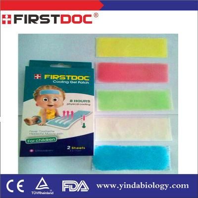 Cooling Gel Patch Instant Physical Fever Reducing Menthol for Children Fever Reducing