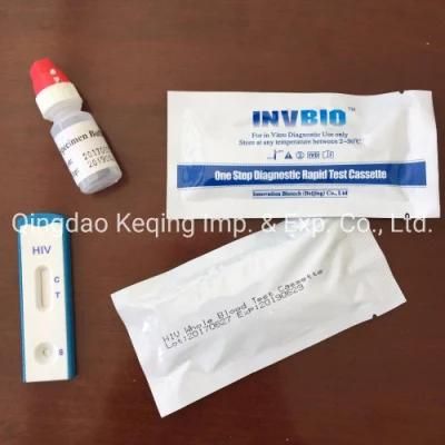 Hot Selling HIV Syphilis Test Kit Whole Blood/Serum/Plasma Syphilis HIV Antigen Test