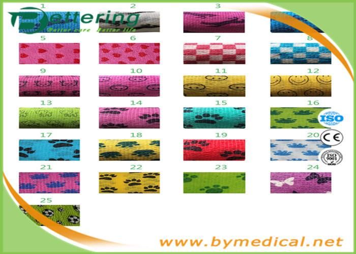 Elastic Non Woven Self Adhesive Bandage Veterinary Bandage Pet Bandage