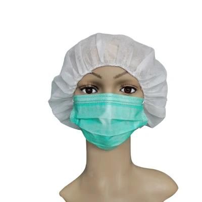 En14683 Type Iir Surgical Adult 3 Ply Disposable Face Masks Elastic Ear Loop Mask Non-Woven Bfe 98% Medical Face Mask