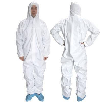 Disposable Coverall with Sealed Seam