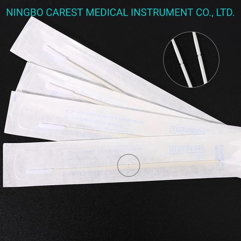 Medical Approved Disposable Individual Flocked Sampling Swab