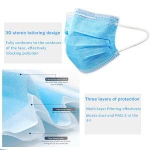 Medical Filter Melt-Blown Fabric Protective Disposable Face Mask