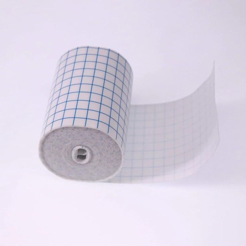 Surgical Adhesive Non Woven Clipped Tape Rolls Wound Dressing