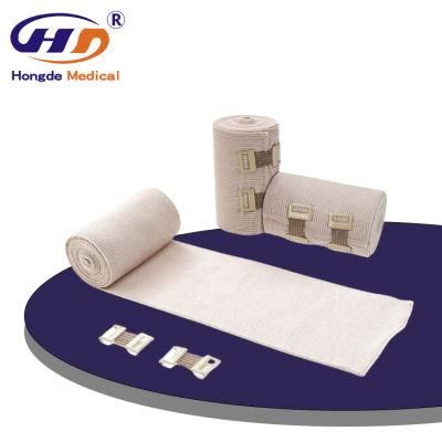Supply Skin Color High Elastic Cotton Crepe Bandage Factory with CE FDA Approved