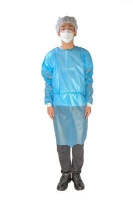 Hospital Disposable Medical Non Woven Isolation Gown Level 3 Waterproof Gown PP Laminated PE Gown