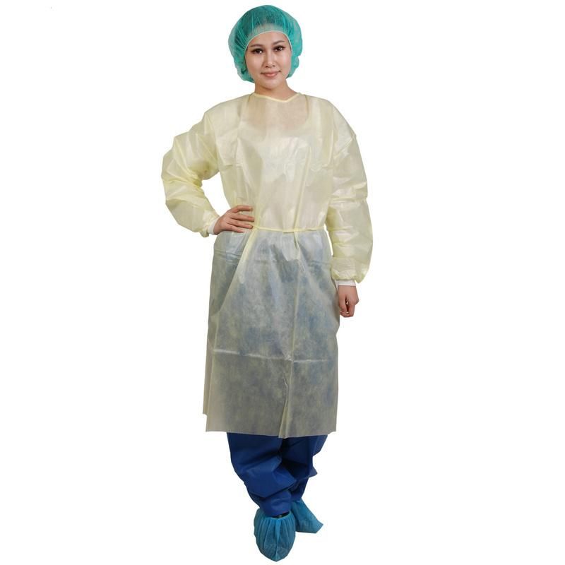 Nonwoven Medical Surgeon Clothes, Hospital Surgical Gown, Disposable Isolation Gown