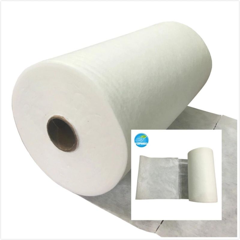 Nonwoven Examination Bed Sheet Roll / Disposable Medical Bed Sheet Roll / Paper Bed Sheet Roll