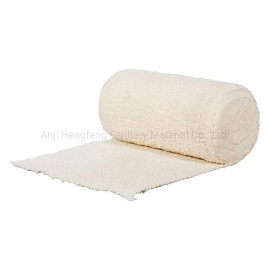 70g Bleached Elastic Crepe Bandage Hf or OEM with ISO/Ce/FDA Approved