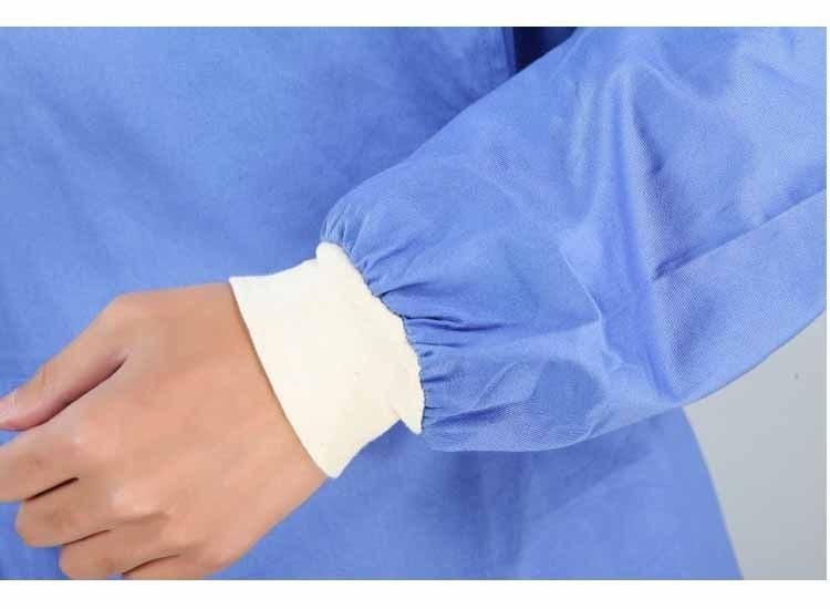 pp pe sms smms spunlace medical sterile disposable surgical gown
