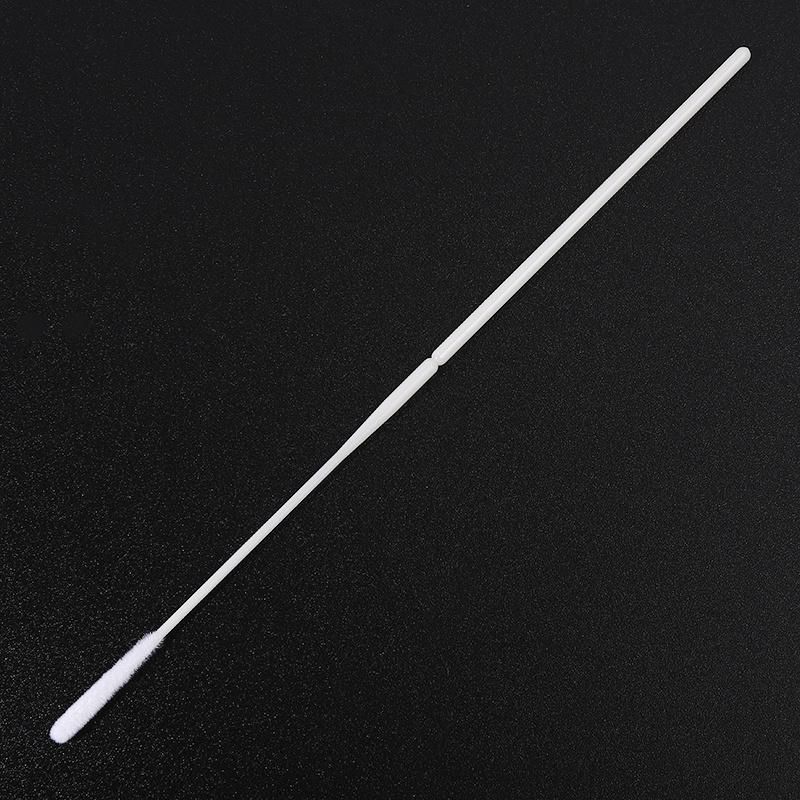 New Design Sterile Nasopharyngeal Flocked Surgical Nasal Swab with Breakpoint