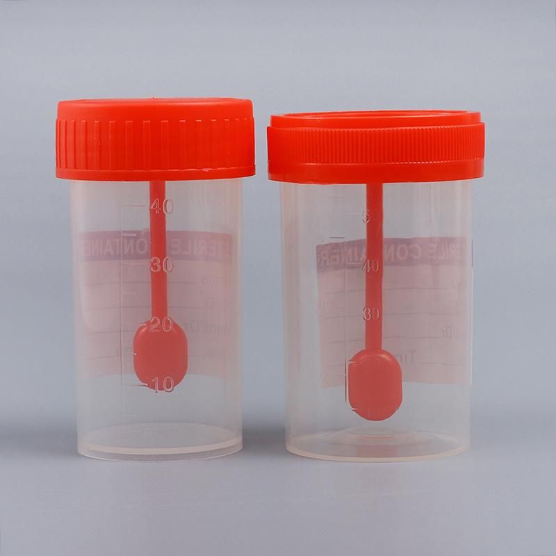 Medical Supply Stool Specimen Sterile Urine Vacuum Container Cup