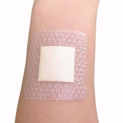 Wound Care Medical Sterile Adhesive Silicone Foam Dressing
