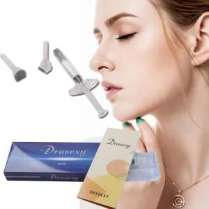 2ml Facial Remove Deep Wrinkles Cross Linked Injectable Dermal Filler Injection for Lips and Face Contour