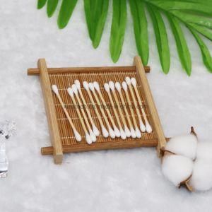 3 Inch Dual Head Sticker with Cotton Medical Cotton Buds Applicators in Beauty