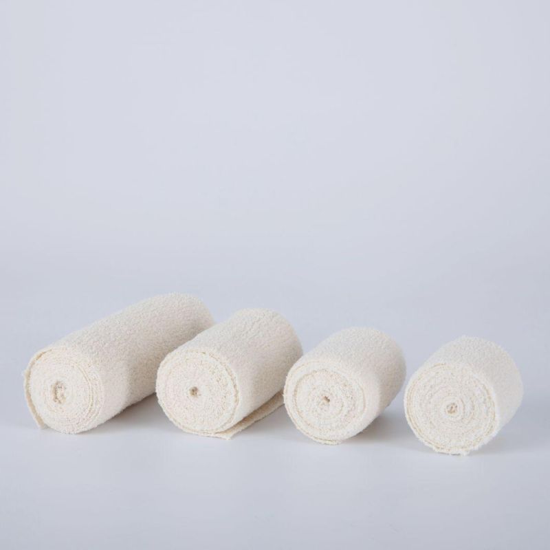 Elastic Crepe Bandages with Spandex for Hospital