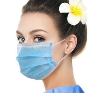 Factory Wholesale Disposable 3-Ply Surgical Face Mask with Ear Loop Clean Facial Mask Nonwoven Dust Free Face Mask for Sterilized Cleanroom