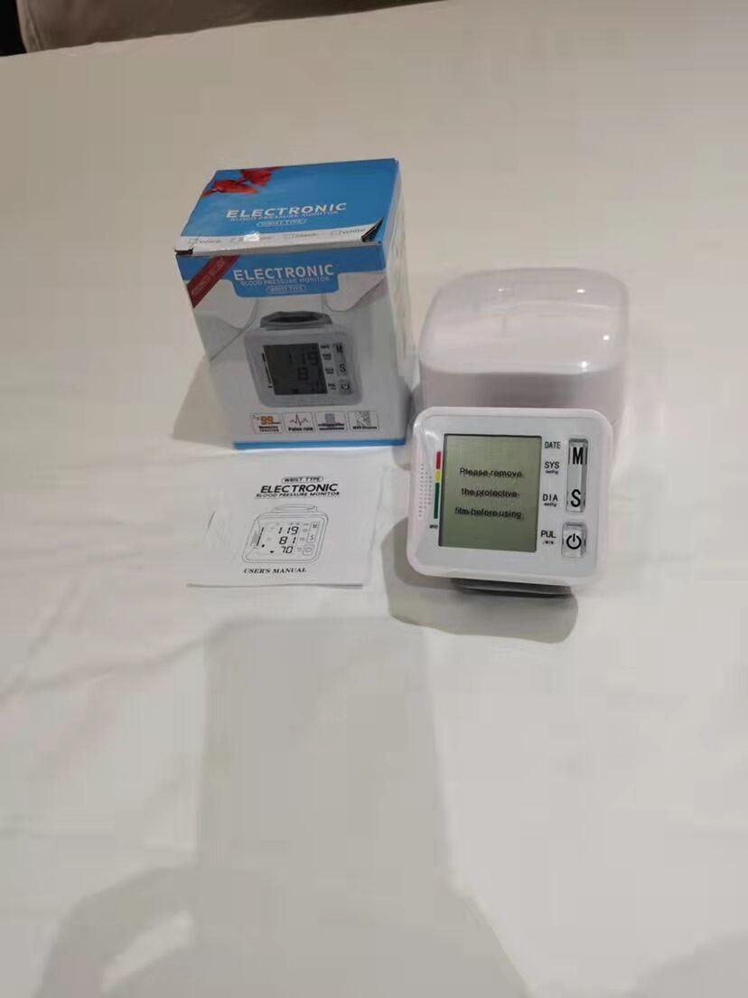 Popular Design Wirst Bp Machine Watches Electronic Sensor Digital Blood Pressure Monitor
