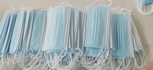 3 Ply Medical Disposable Face Mask Non Woven+Meltblown+Non Woven, Waterproof and Anti Bacteria