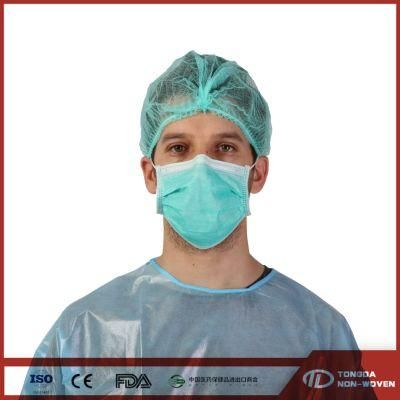 3 Ply Blue Medical Non Woven Type II R Disposable Face Mask