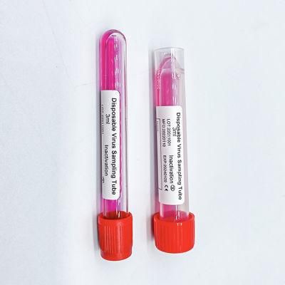 Factory Direct Sale Nylon Flocked Transport Medium Disposable Viral Sampling Tubes Cheapest Price