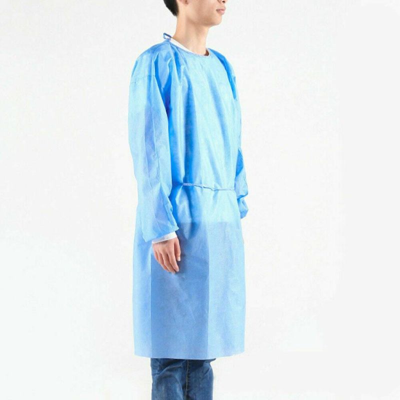 Coverall Suit Hospital Laboratory Disposable Non-Woven Protection Suit Protective Clothing