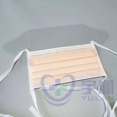 Disposable Protective Surgical Face Mask with Shield Visor and Tie on En 14683 Type Iir