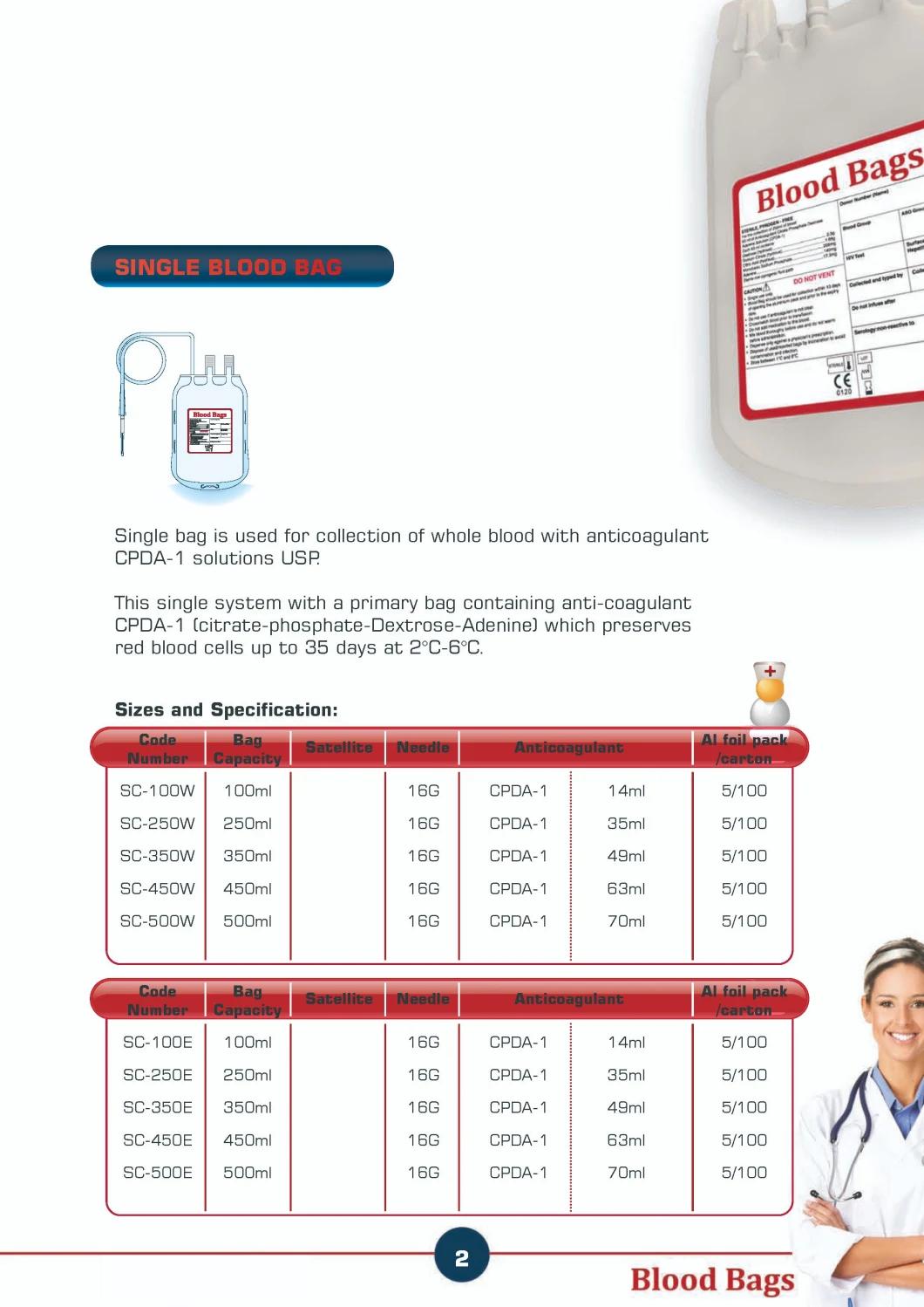 Medical Use Single Blood Bag