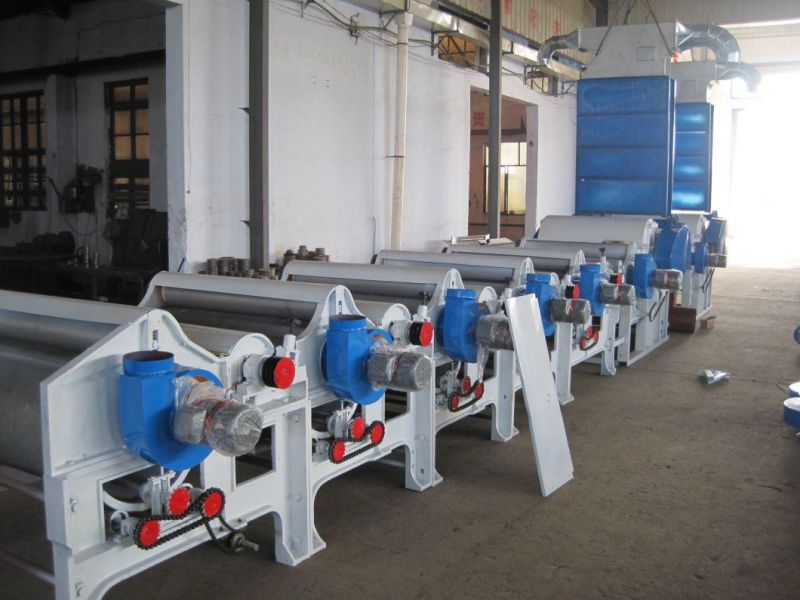 Fiber Cutting Machine of Fiber / Textile / Clothes Waste Recycling Machine Production Line