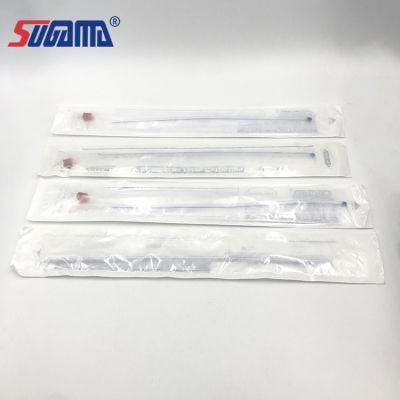 100% Medical Grade Silicone Latex Foley Male Catheter with Water Pouch