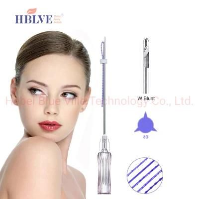 Popular Best Selling Absorbable Collagen Based Lifting 3D Cog Pdo Thread