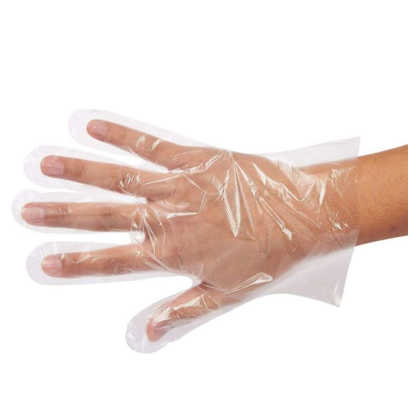 Disposable PE Plastic Food Safe Test Gloves