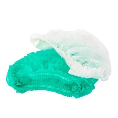 Disposable Non Woven Elastic Bouffant Cap