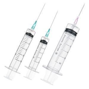 Disposable Medical Syringe 5ml with Needle 22g From China CE&ISO