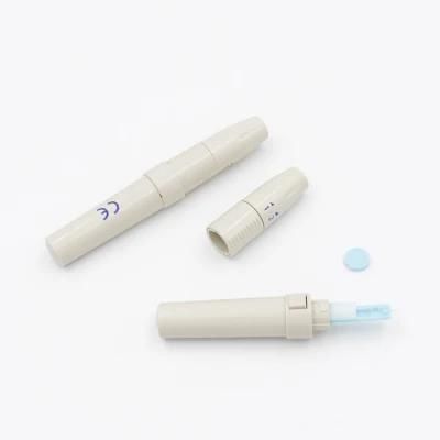 Repeated Use Safety Lancing Device Blood Lancet Pen CE/ISO Approved