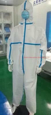 Disposable Protection Chemical Protective Microporous Non-Woven Coverall