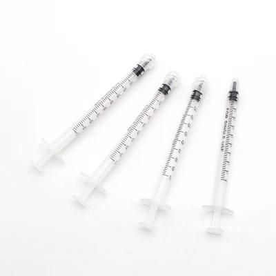 High Quality Dead Space Disposable Syringe with Needle 1ml