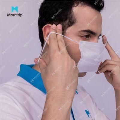 Disposable 3 Layer Protective Hypoallergenic Medical Facial Mask with Earloop