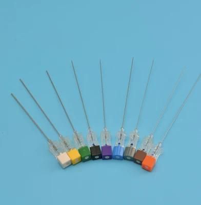 Disposable Anesthesia Spinal Needle with Pencil Point or Quincke Tip
