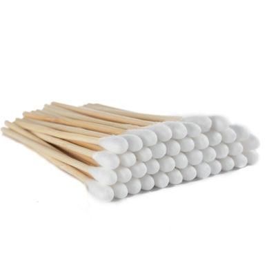 200PCS Cotton Bud Disposable Double Head Tip Bamboo Wooden Stick Cotton Swabs