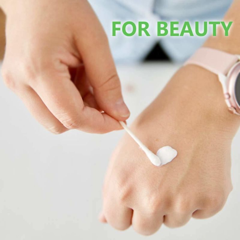 Environmentally Friendly Bamboo Sticks Cotton Ear Nasal Buds Medical Swabs