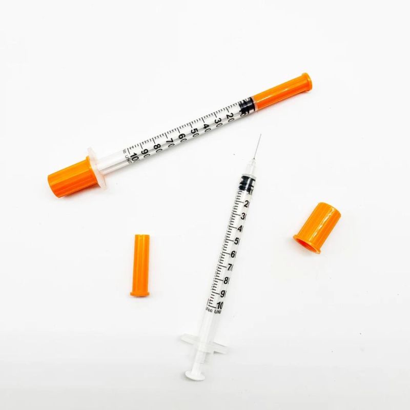 Medical Plastic Insulin Syringe for Diabetes